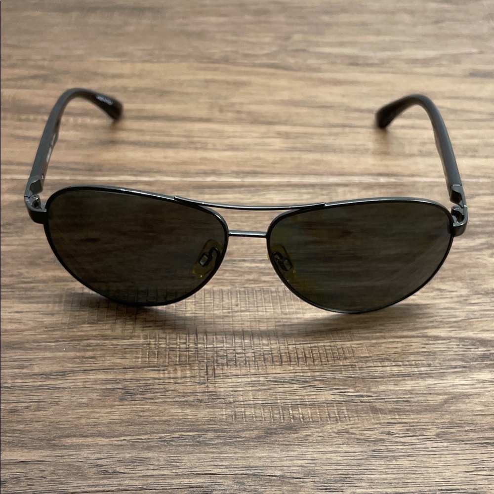 Kirkland Signature Stylish Black Aviator Sunglasses